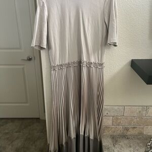 Club Monaco Gray High Low Dress